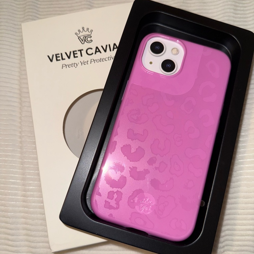 Velvet Caviar Hot Pink Leopard iPhone Case - IPhone 13